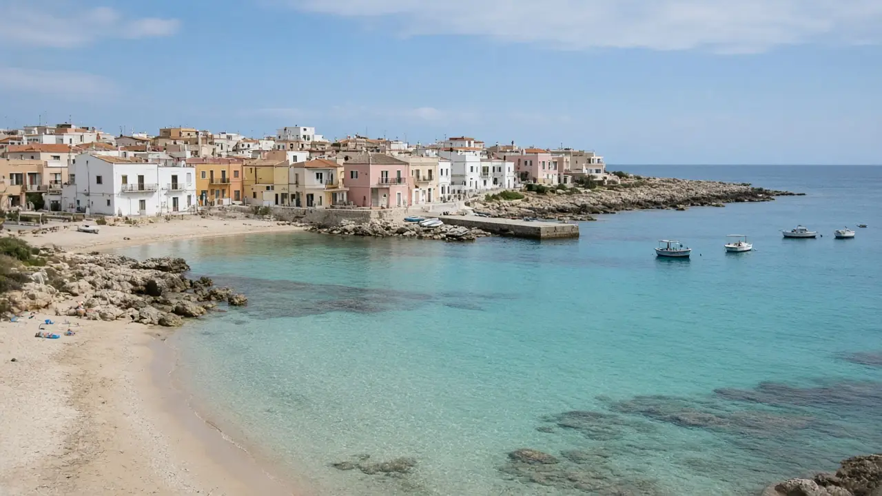 Spiaggia Spiaggia del Paese a Porto Cesareo, Porto Cesareo — Salento